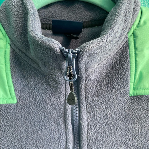 Vineyard Vines Blue Fleece Full Zip Winter Vest Women's Small - Picture 4 of 10